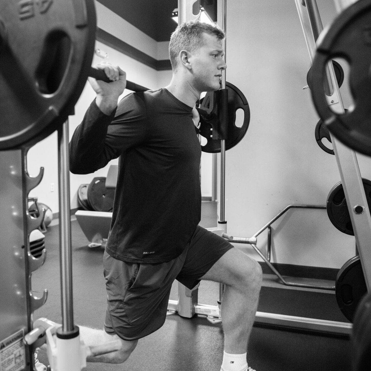 A man undergoing our personal training in Alexandria, VA